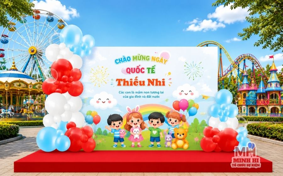 10 ý tưởng trang trí backdrop 1/6 đẹp ấn tượng cho bé
