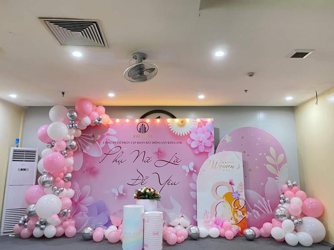 Dịch vụ trang trí 20/10 trọn gói đẹp & sang trọng