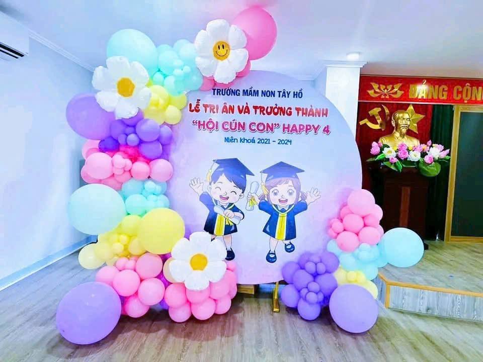 Dịch vụ trang trí khai giảng trọn gói uy tín
