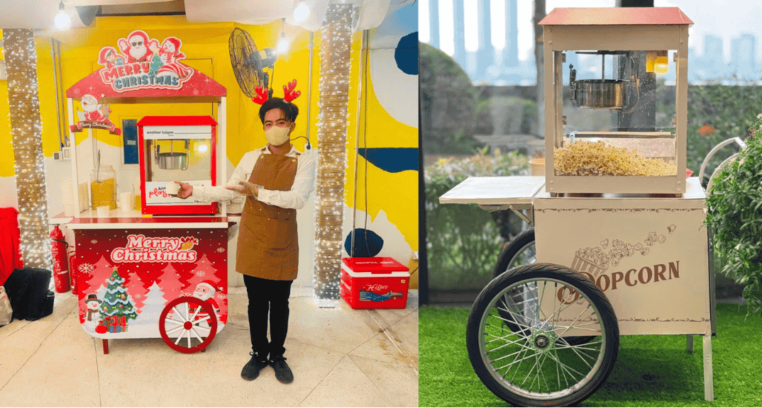 Làm bắp rang bơ cho sự kiện sinh nhật