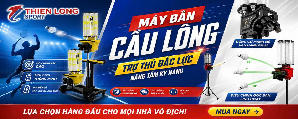 Máy bắn cầu lông: top 5 loại tốt nhất 2026 [giá rẻ]