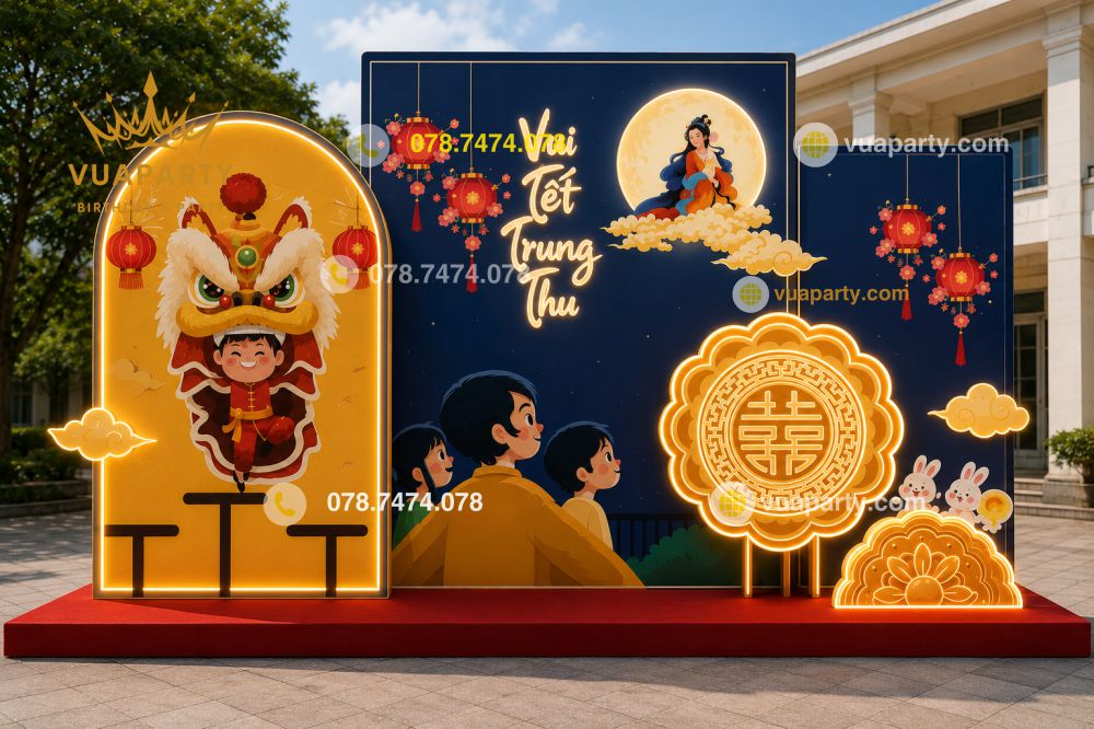 Thiết kế trang trí tết trung thu