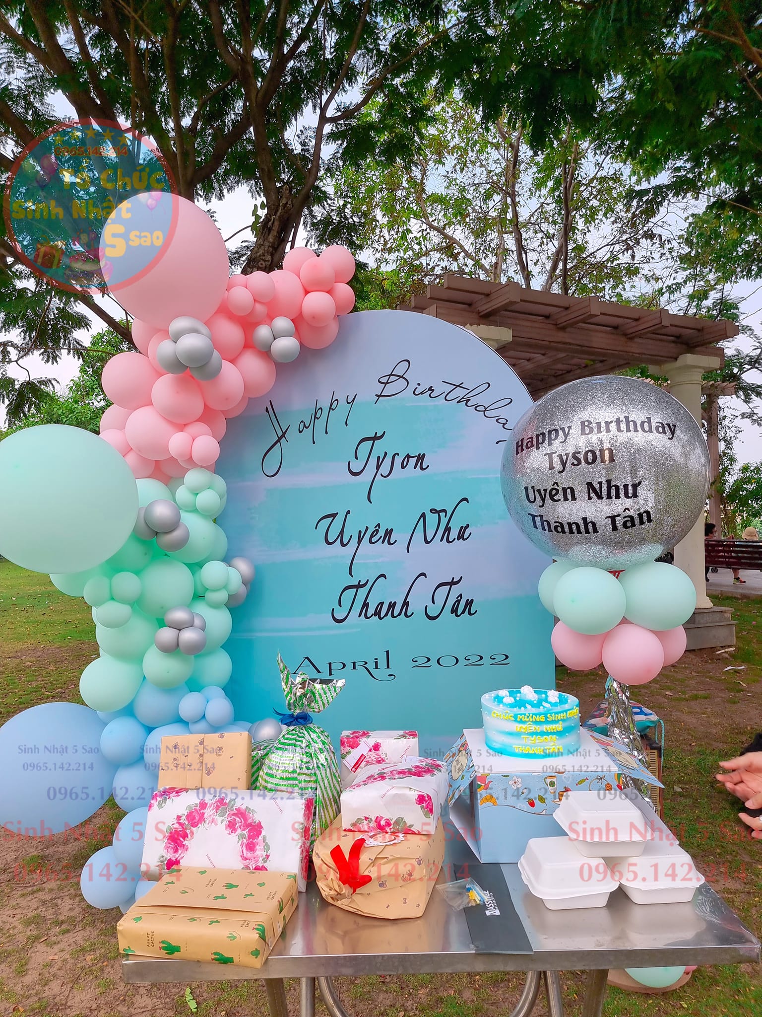 Thuê trang trí sinh nhật chuyên nghiệp – dịch vụ 5 sao đẹp – giá rẻ – hot nhất 2