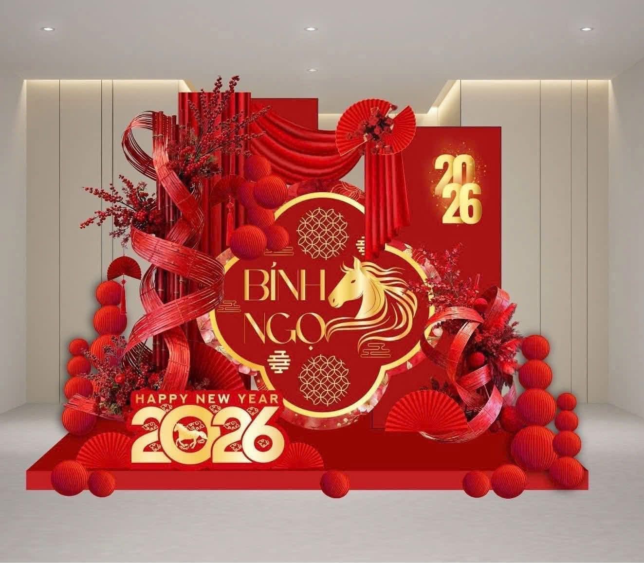 Trang trí tết trọn gói – đón lộc đầu năm, khai xuân phát tài