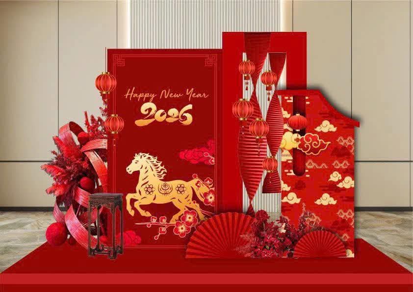 Trang trí tết trọn gói – đón lộc xuân, rước may mắn cùng sinh nhật 5 sao