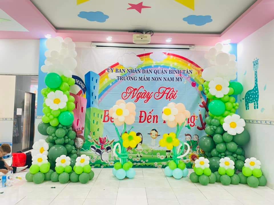 Trang trí thôi nôi – dịch vụ sinh nhật 5 sao