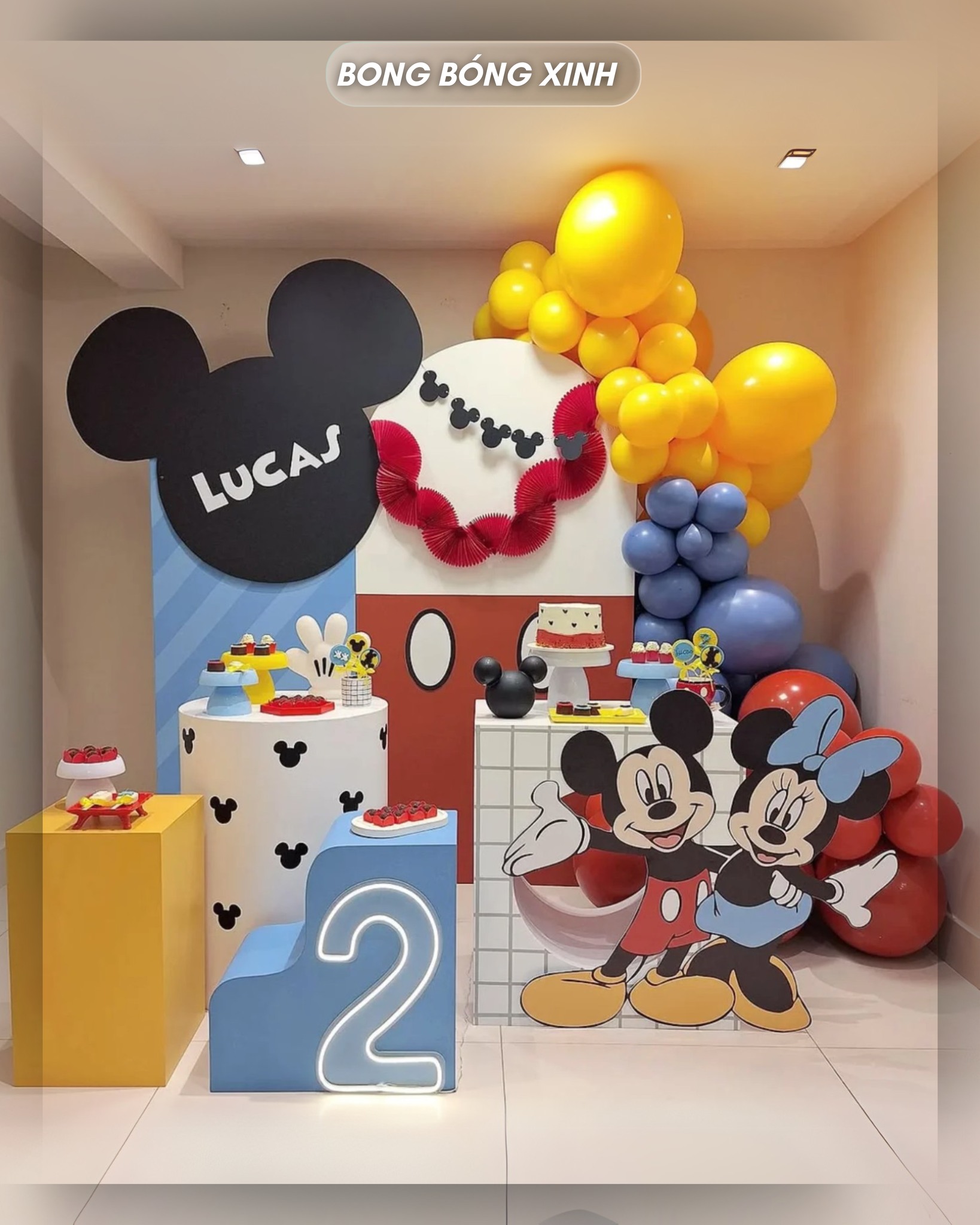 Trang trí thôi nôi – sinh nhật & sự kiện trọn gói 5 sao