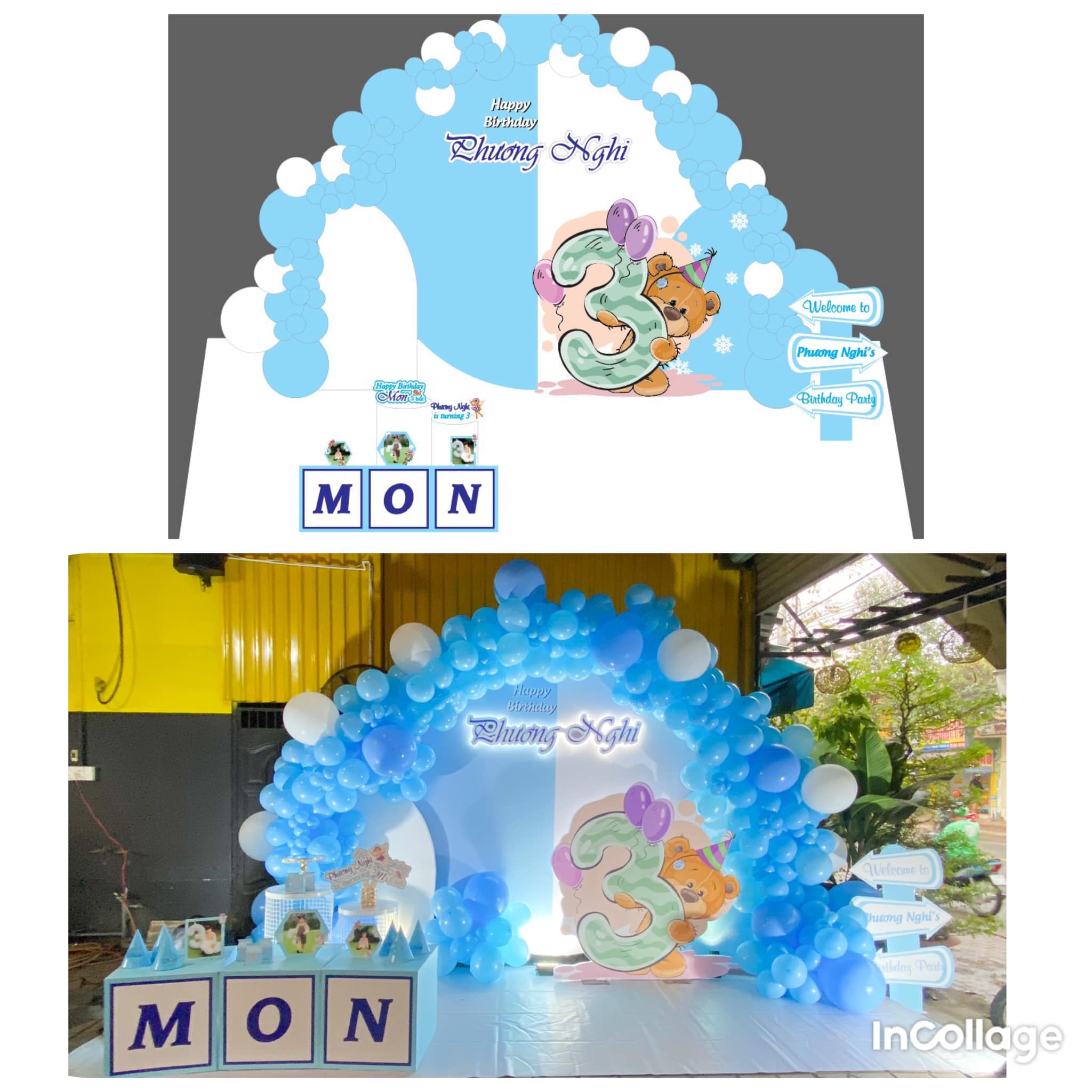 Trang trí thôi nôi trọn gói – lưu giữ khoảnh khắc đầu đời bé yêu