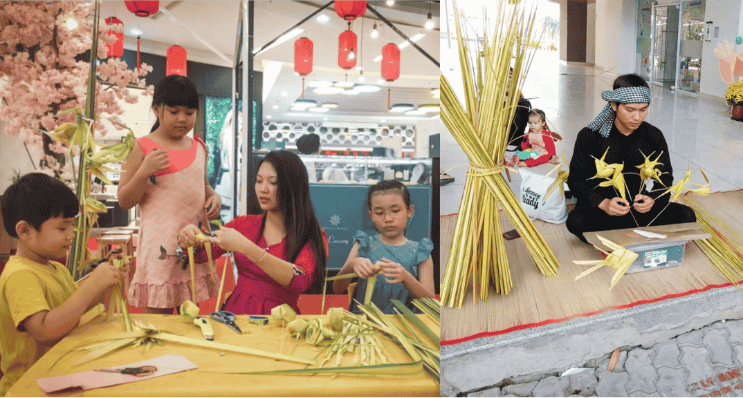 Thuê nghệ nhân xếp lá dừa phù hợp cho những sự kiện nào?