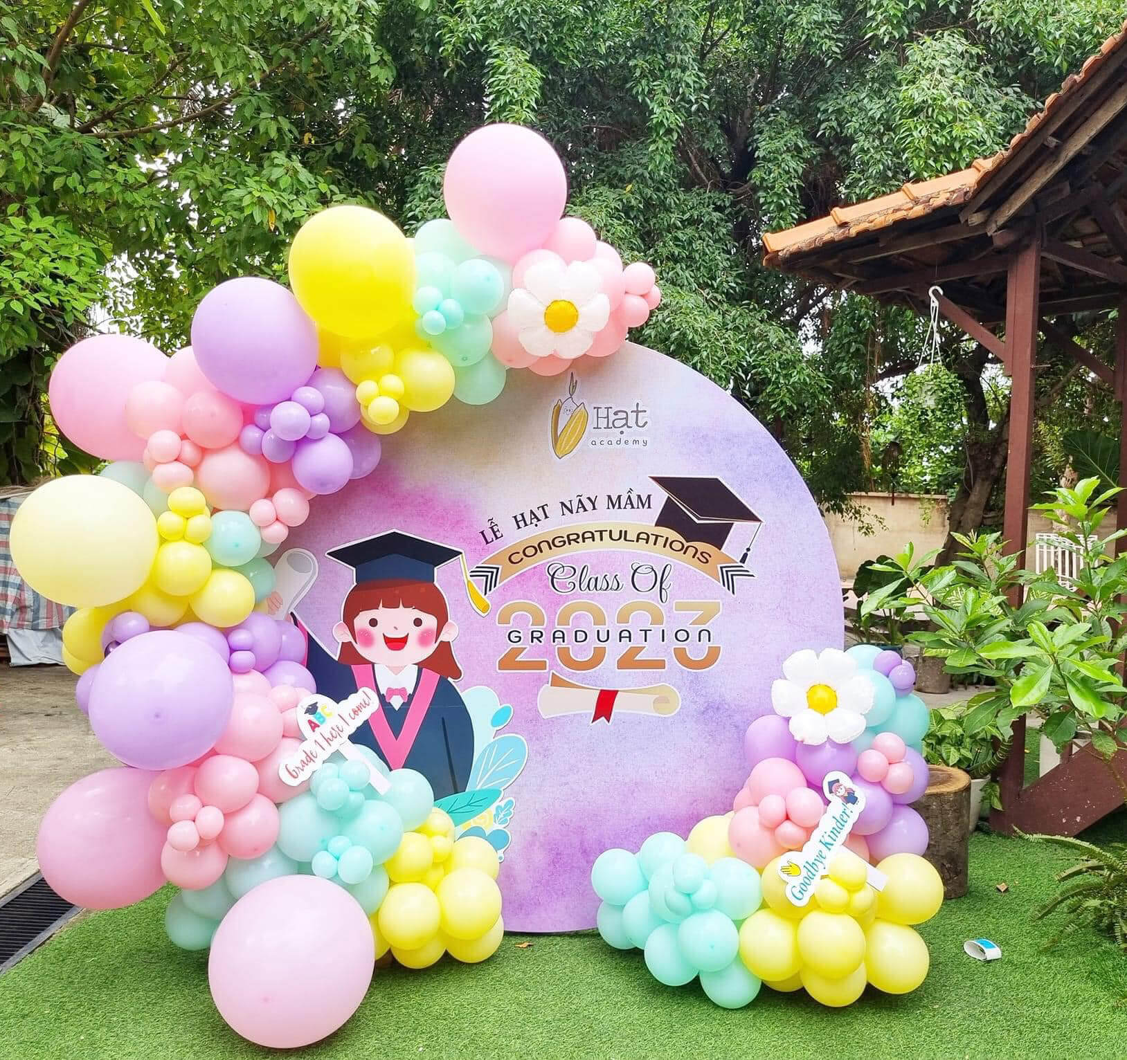 Top 100+ mẫu cổng bóng khai giảng mầm non đẹp, rực rỡ