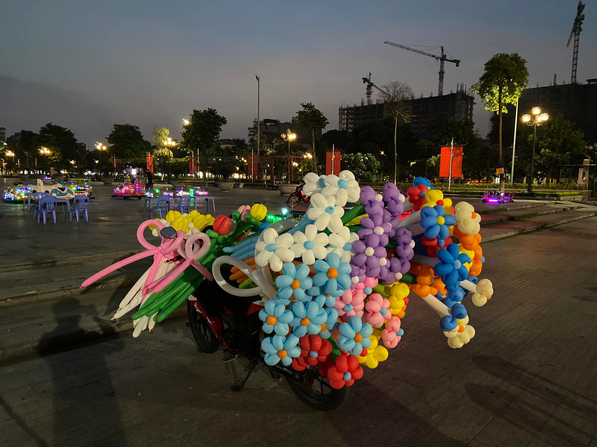 Trang trí sảnh công ty 20/10