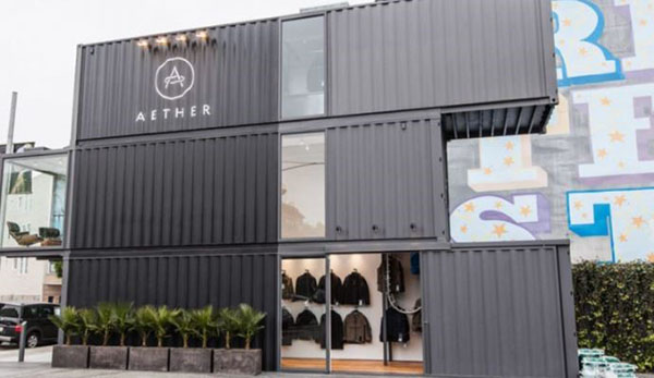 Bán Container Văn Phòng Cũ Giá Rẻ tại Hà Nội 22 Nhà container đẹp thiết kế làm shop thời trang