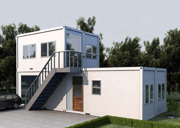 Bán Container Văn Phòng Cũ Giá Rẻ tại Hà Nội 25 Container văn phòng 2 tầng thiết kế hiện đại