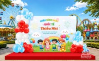 10 ý tưởng trang trí backdrop 1/6 đẹp ấn tượng cho bé