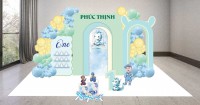 Backdrop thôi nôi bé tuổi thìn