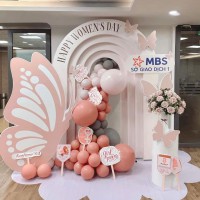 Bật mí xu hướng thi công backdrop 20/10 đẹp tinh tế