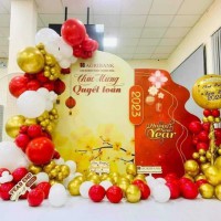 Decor tất niên công ty