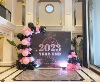 Dịch vụ trang trí tất niên – decor year end party đẳng..