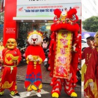 đặt múa lân khai trương giá rẻ ngay hôm nay – ưu đãi lớn tại minh hi!