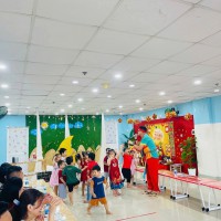 đêm hội trung thu đỉnh cao: sân khấu lung linh, chú hề hoạt náo cực vui – trọn g