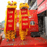 Dịch vụ cho thuê múa lân khai trương trọn gói giá rẻ