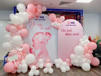 Dịch vụ trang trí 20/11 hà nội đẹp trọn gói, giá tốt | sinh nhật 5 sao