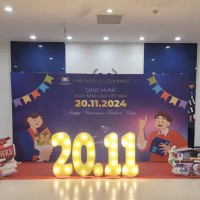 Dịch vụ trang trí 20/11 tại hải phòng đẹp, sang trọng, trọn gói giá tốt