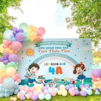 Dịch vụ trang trí khai giảng trọn gói đẹp, uy tín | sinh nhật 5 sao