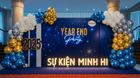 Dịch vụ trang trí tiệc tất niên tại sự kiện minh hi