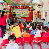 Gian hàng trò chơi dân gian tết trung thu