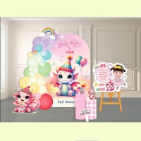 Giới thiệu dịch vụ trang trí thôi nôi bé gái tuổi rồng tại minh hi party