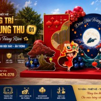 Mẫu thiết kế trang trí tết trung thu 01