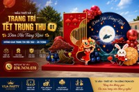 Mẫu thiết kế trang trí tết trung thu 01