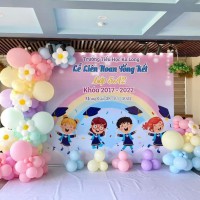 Mẫu cổng bóng khai giảng mầm non