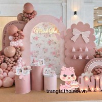 Mẫu decor thôi nôi tuổi rắn tuổi tỵ cho ba mẹ tham khảo