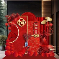 Trang trí tết 2026 – đón lộc xuân rực rỡ cùng sinh nhật 5 sao