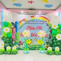 Trang trí thôi nôi – dịch vụ sinh nhật 5 sao