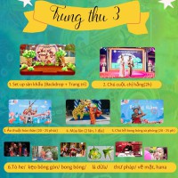 Trung thu trọn gói – đêm hội rực rỡ, kỷ niệm khó quên