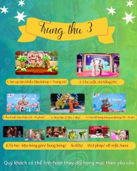 Trung thu trọn gói – đêm hội rực rỡ, kỷ niệm khó quên