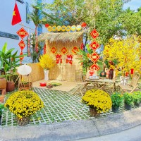 Thuê trang trí tiểu cảnh tết – mang mùa xuân về mỗi góc nhỏ của bạn!