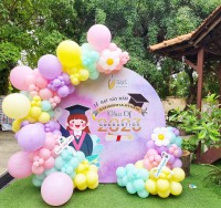 Top 100+ mẫu cổng bóng khai giảng mầm non đẹp, rực rỡ