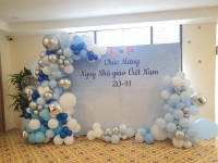 Trang trí 20/11 trường mầm non đẹp, ý nghĩa | báo giá..
