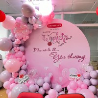 Trang trí 8/3 đẹp – tạo không gian lung linh, ý nghĩa cùng sinh nhật 5 sao