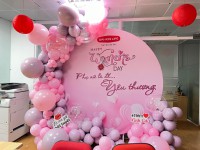 Trang trí 8/3 đẹp – tôn vinh phái đẹp cùng sinh nhật..