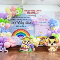 Trang trí lễ bế giảng mầm non đẹp, sáng tạo – xu hướng 2026 ấn tượng nhất