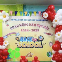 Trang trí lễ khai giảng năm học mới chuyên nghiệp