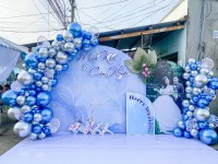 Trang trí thôi nôi đẹp trọn gói cho bé trai bé gái | sinh nhật 5 sao