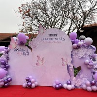 Trang trí 20.10 lộng lẫy và ấn tượng - dịch vụ chuyên nghiệp cho mọi doanh nghiệ