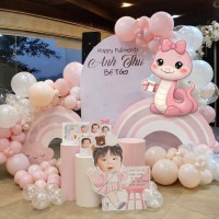 Trang trí thôi nôi bé gái tại nhà