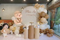 Trang trí thôi nôi bé trai tại nhà